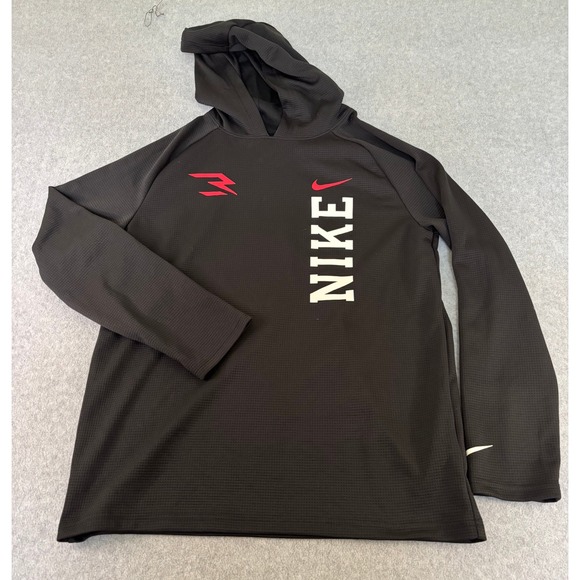Nike Other - Nike 3Brand Russell Wilson Dri-FIT Hoodie Youth XL 13-15 Black Pullover